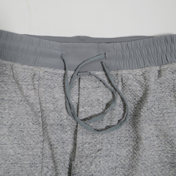 Lululemon Men's At Ease Jogger Heathered Melody Light Grey / Black Size M - Picture 4 of 12